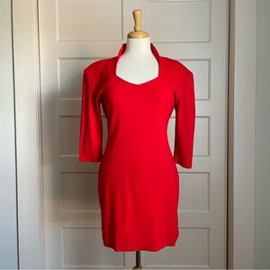 1980s Bombshell Red Dress❤️‍🔥